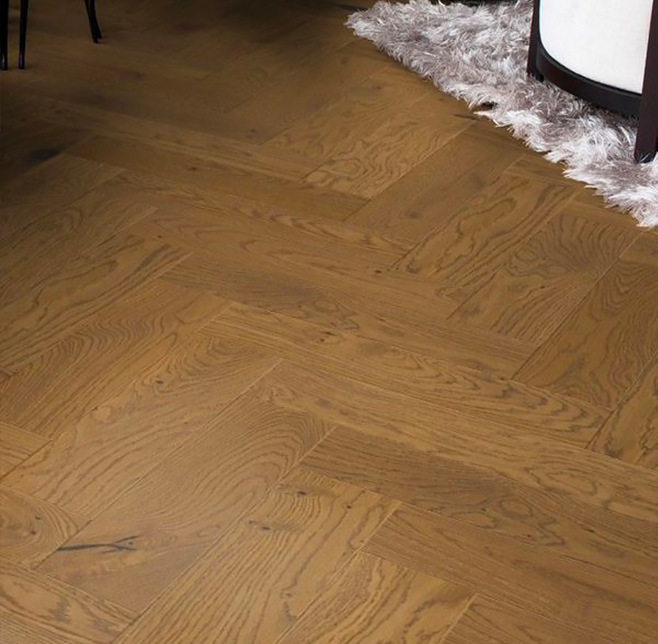Jordan Wood Flooring - Expressions In Colour 150mm Wide Herringbone